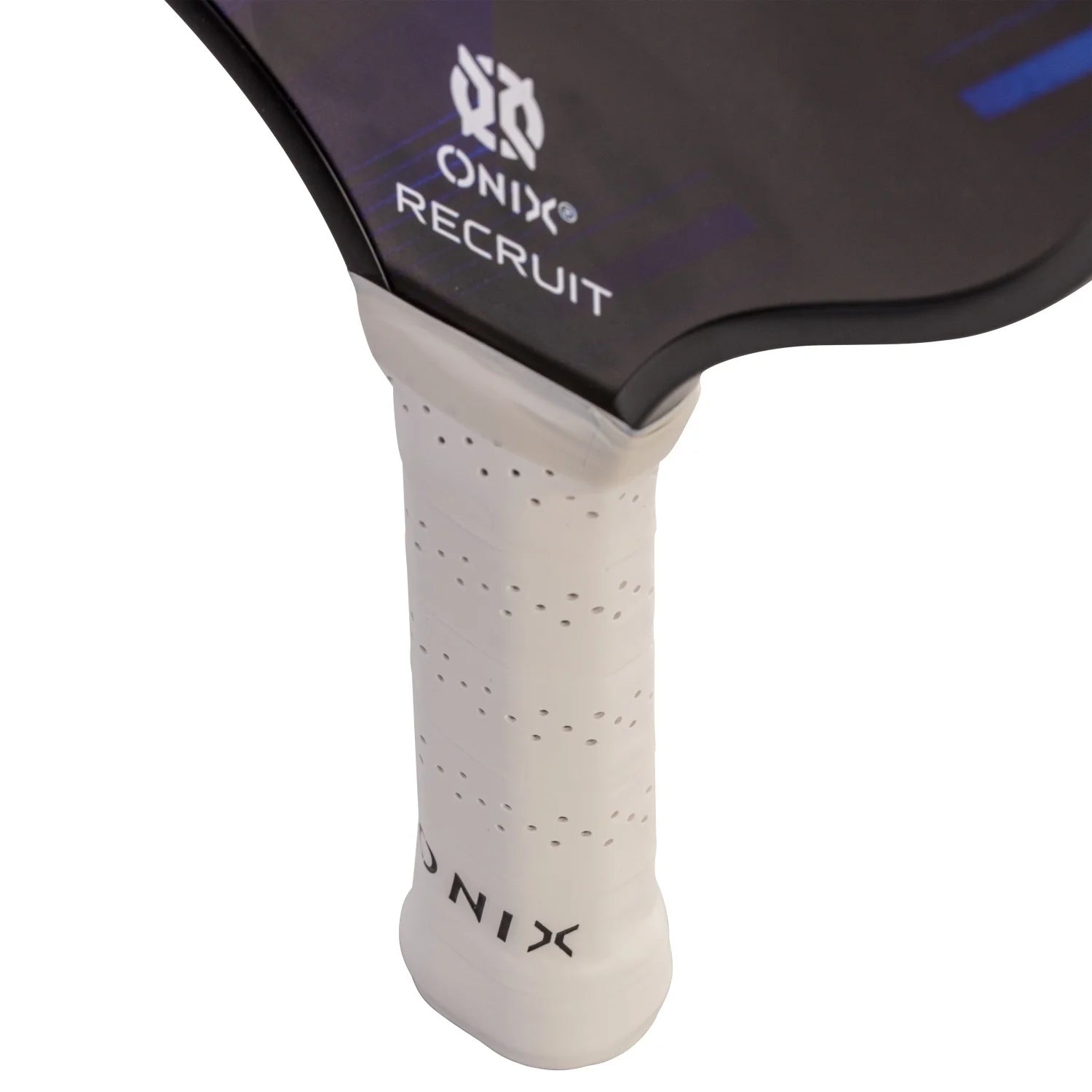 Recruit by  Pickleball V3 Paddle for All Ages and Skill Levels , Blue, Medium Weight