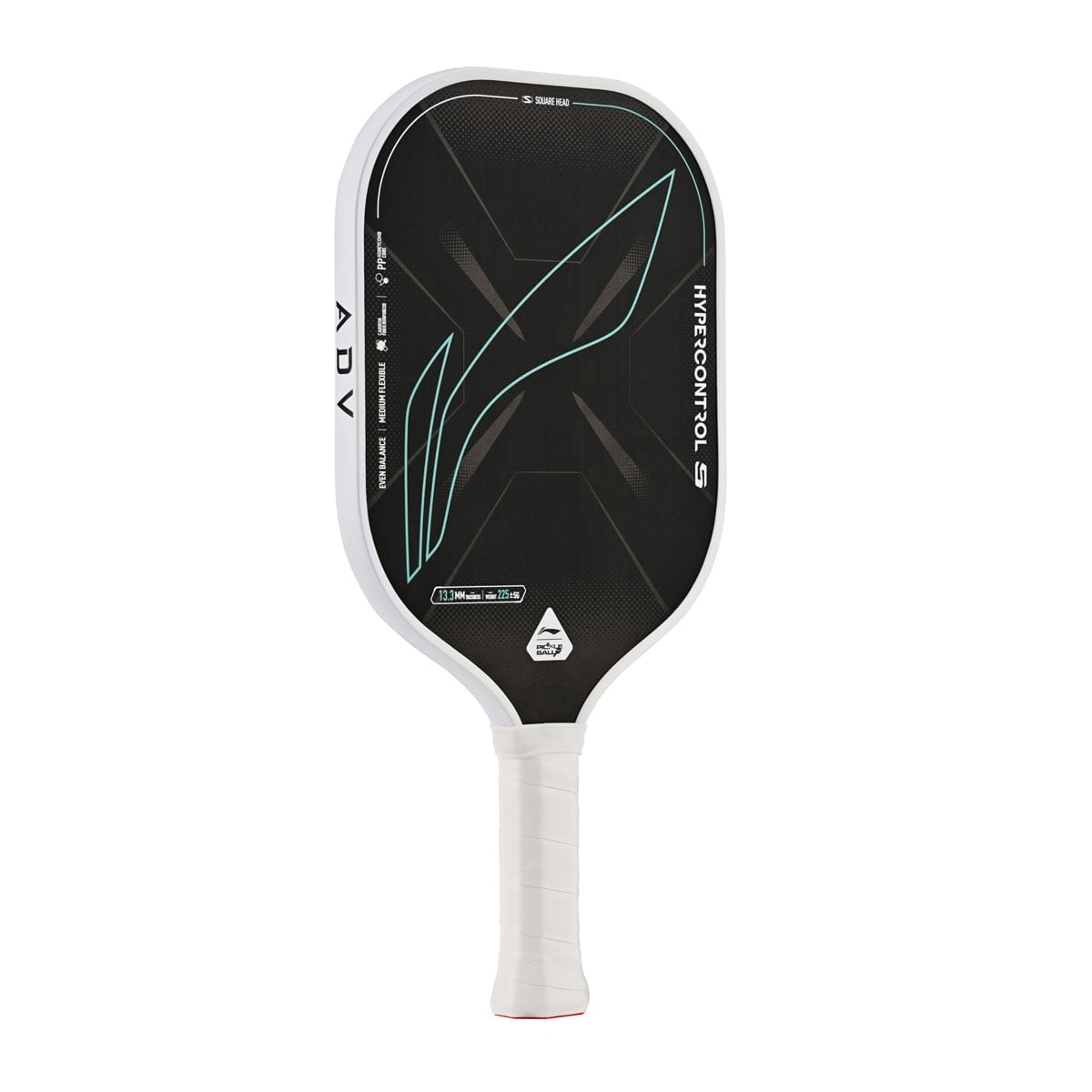 Li-Ning HYPERCONTROL 5 Black-Pearl White Pickleball Paddle