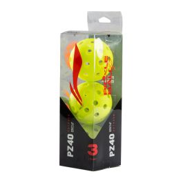 Li-Ning PZ40 Outdoor Pickleballs (3-Pack)
