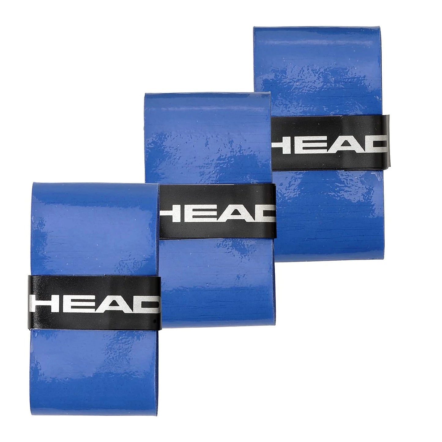 Super Comp Overgrip - Pack with Finishing Tape, Blue, Ideal for Any Racquet Sport