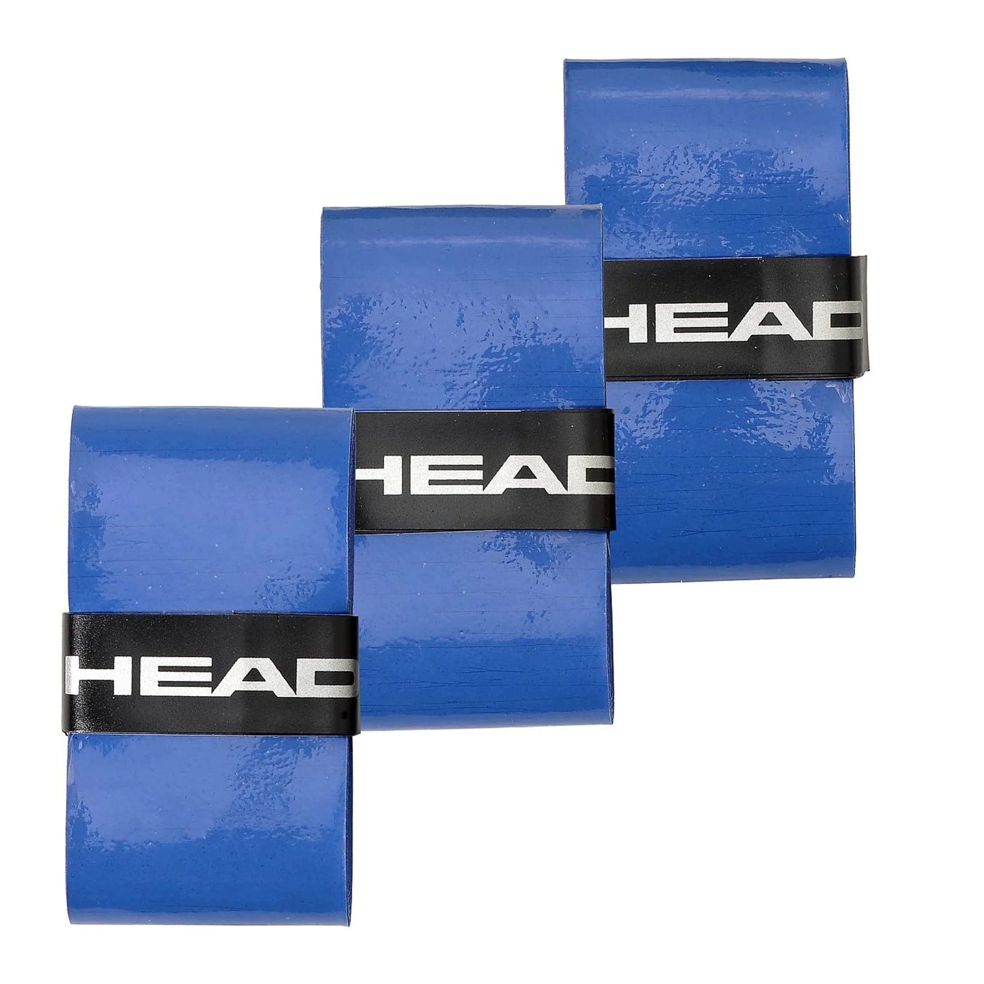Super Comp Overgrip - Pack with Finishing Tape, Blue, Ideal for Any Racquet Sport