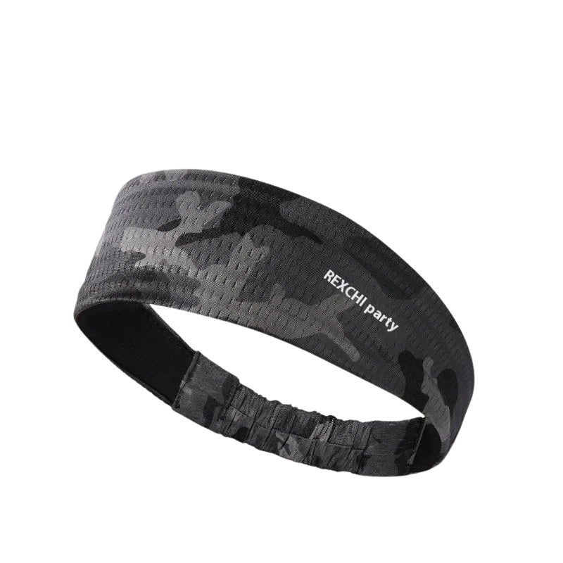 Sports Headband for Men, Ice Silk, Breathable Fitness, Sweat Wicking and Absorbent Headban