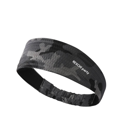 Sports Headband for Men, Ice Silk, Breathable Fitness, Sweat Wicking and Absorbent Headban