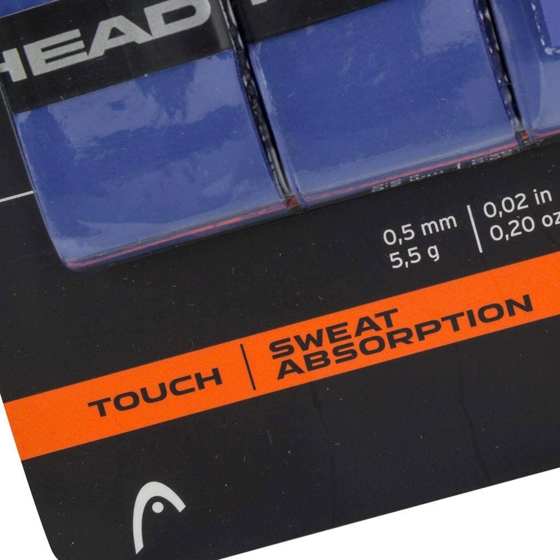 Super Comp Overgrip - Pack with Finishing Tape, Blue, Ideal for Any Racquet Sport