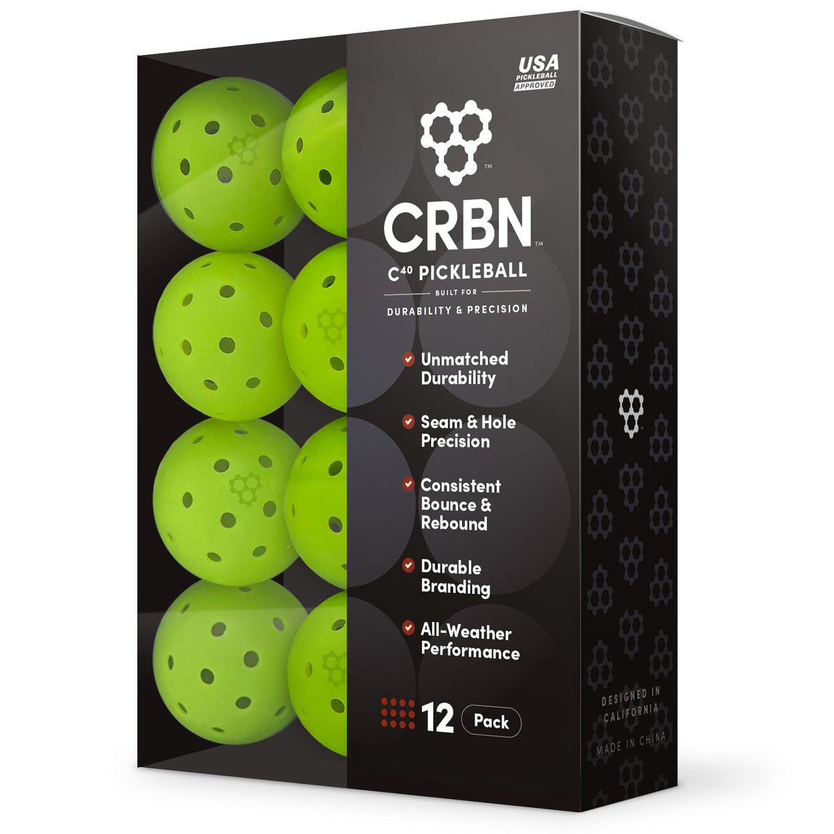 CRBN C40 Pickleballs