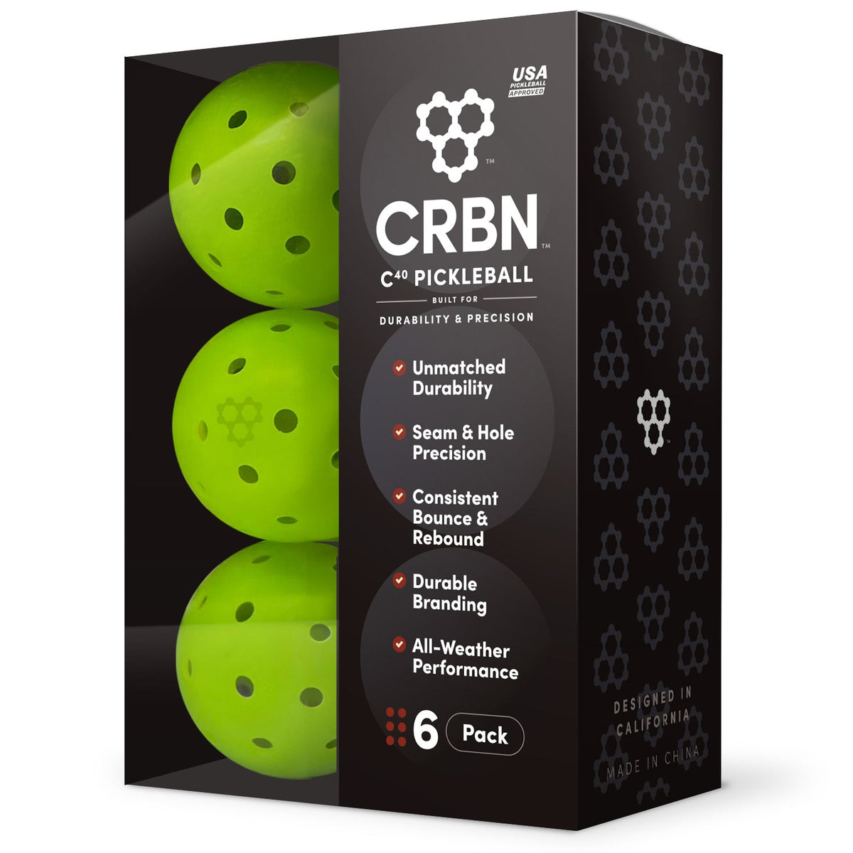 CRBN C40 Pickleballs