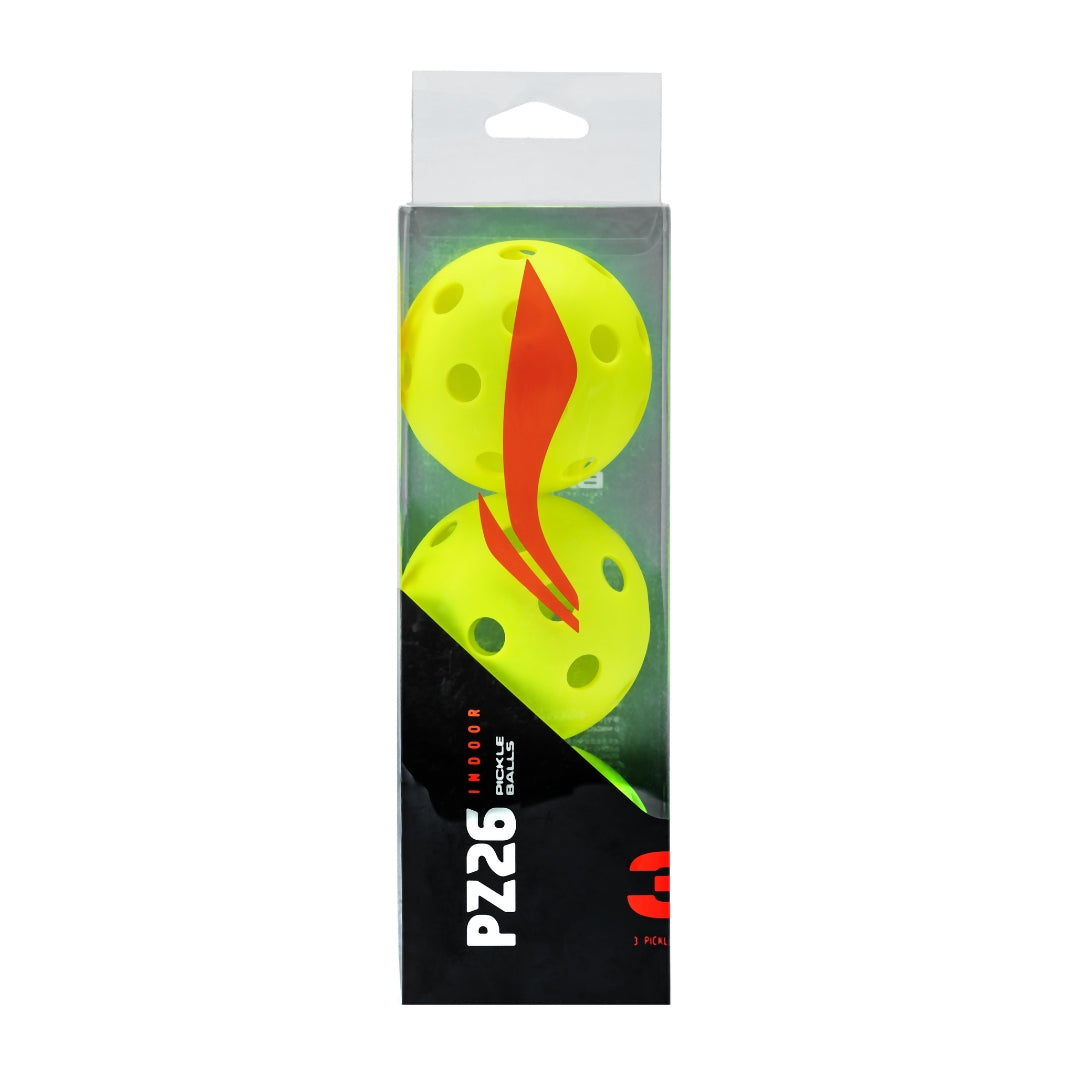 Li-Ning PZ26 Indoor Pickleballs (3-Pack)