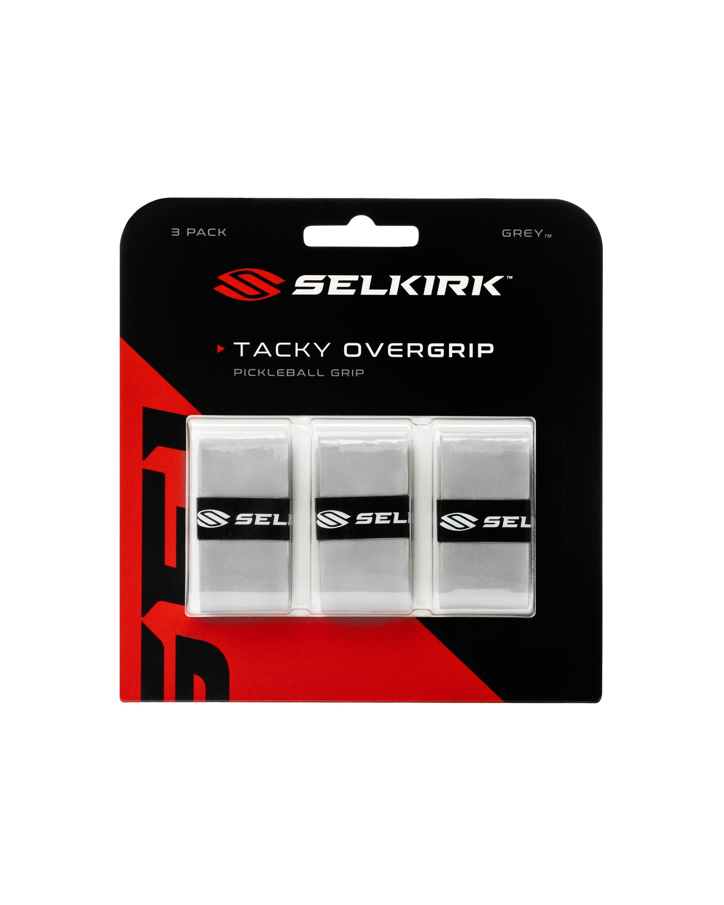 Selkirk Tacky Overgrips Gray 3-Pack