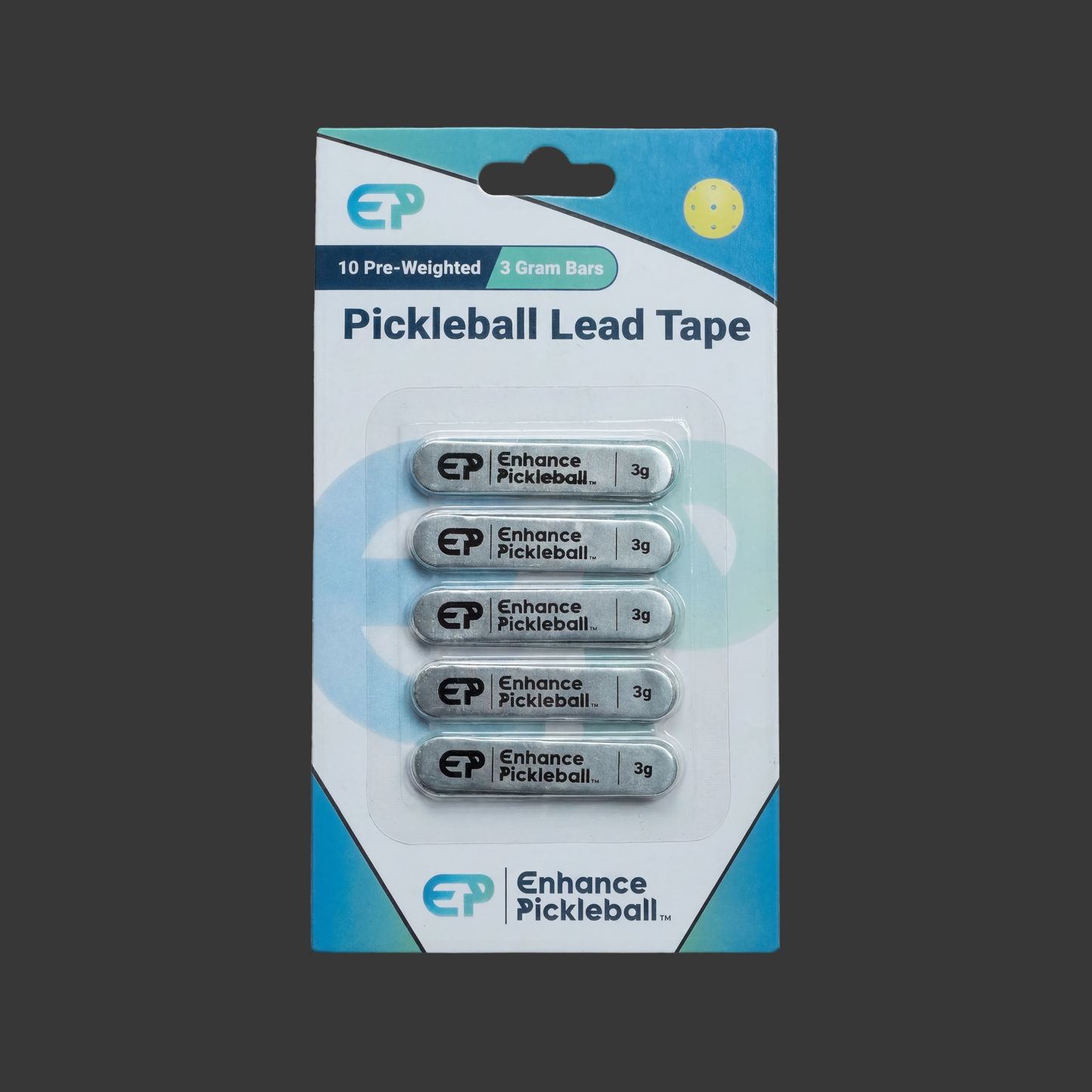 Enhance Pre-Weighted Pickleball Lead Tape