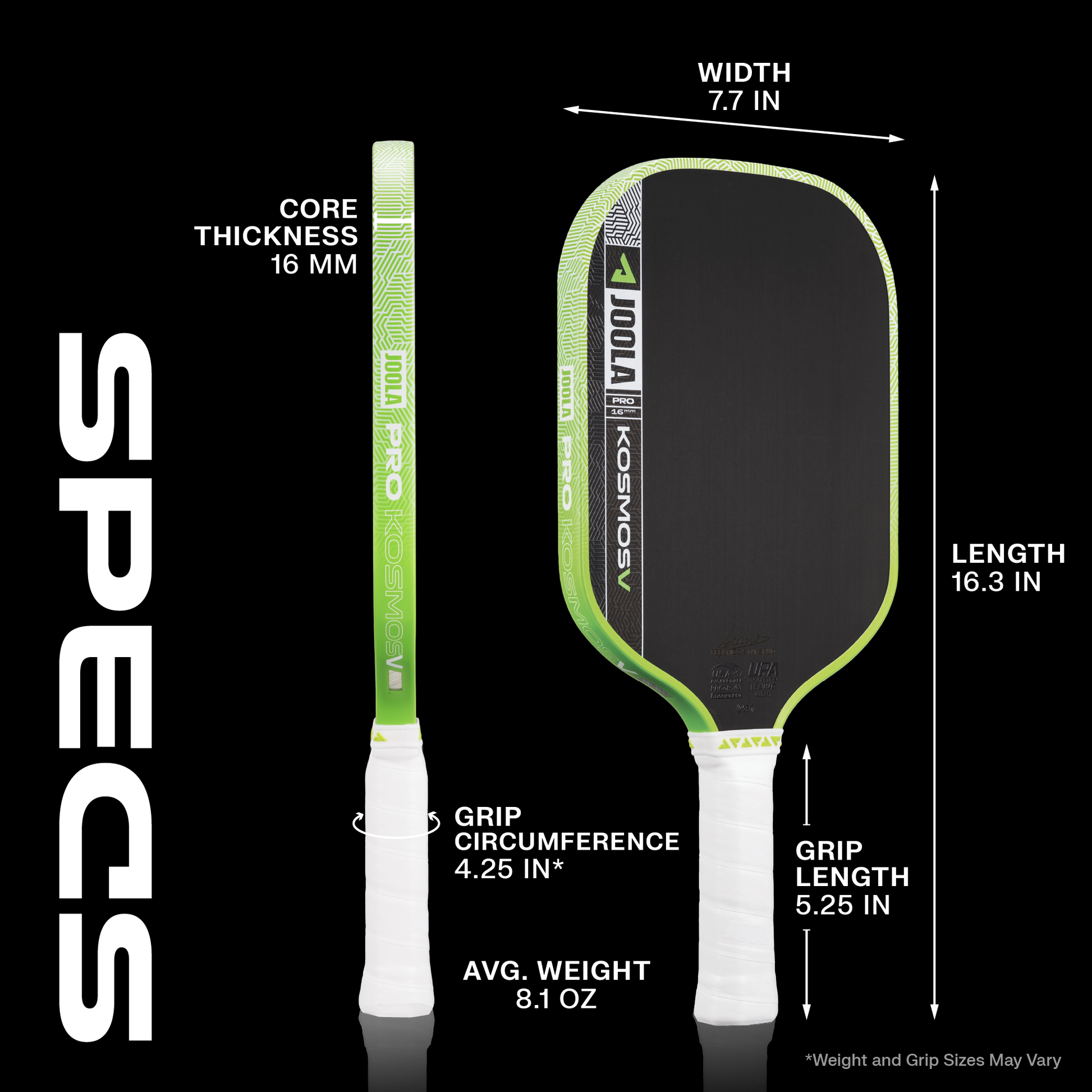 JOOLA Kosmos Pro V Pickleball Paddle
