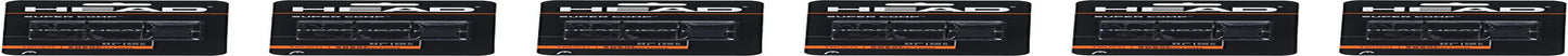 (2 Pack)  Super Comp Racquet Overgrip - 3-Pack with Tape, Black Color