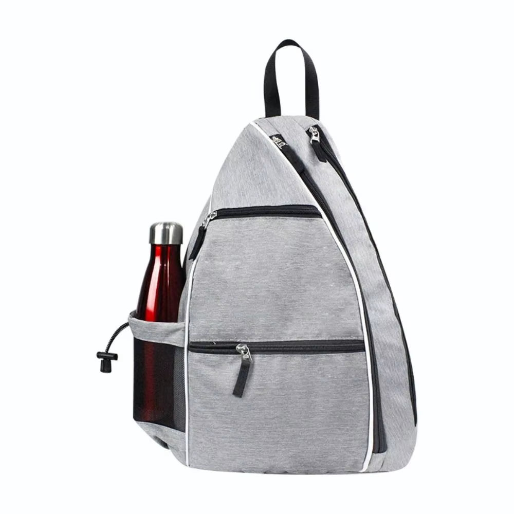 Pickleball Rackets Backpack for Men Women Sports Reversible Pickleball Paddle Bag Tennis Racquetball Badminton Travel Sling Bag