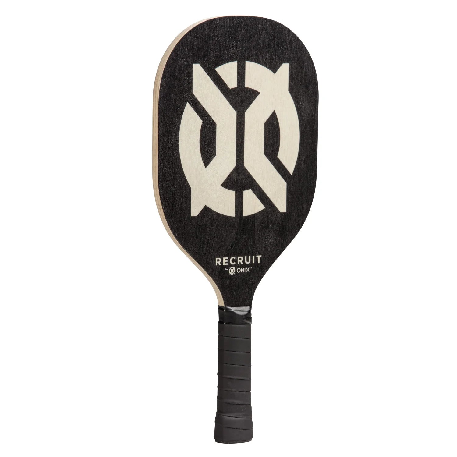 Recruit by  Wood Pickleball Starter Set for All Ages and Levels to Learn to Play, Black