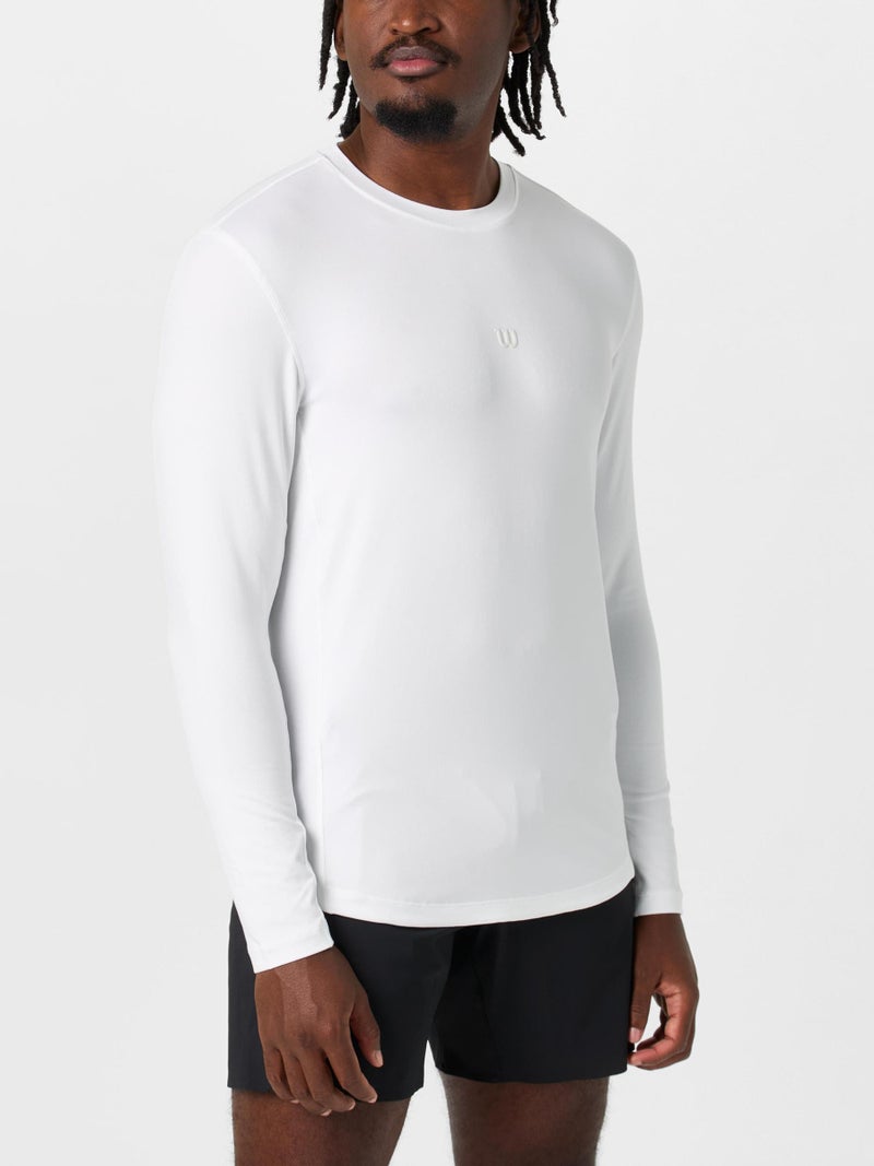 Wilson Men's Core Everyday Performance LS - White