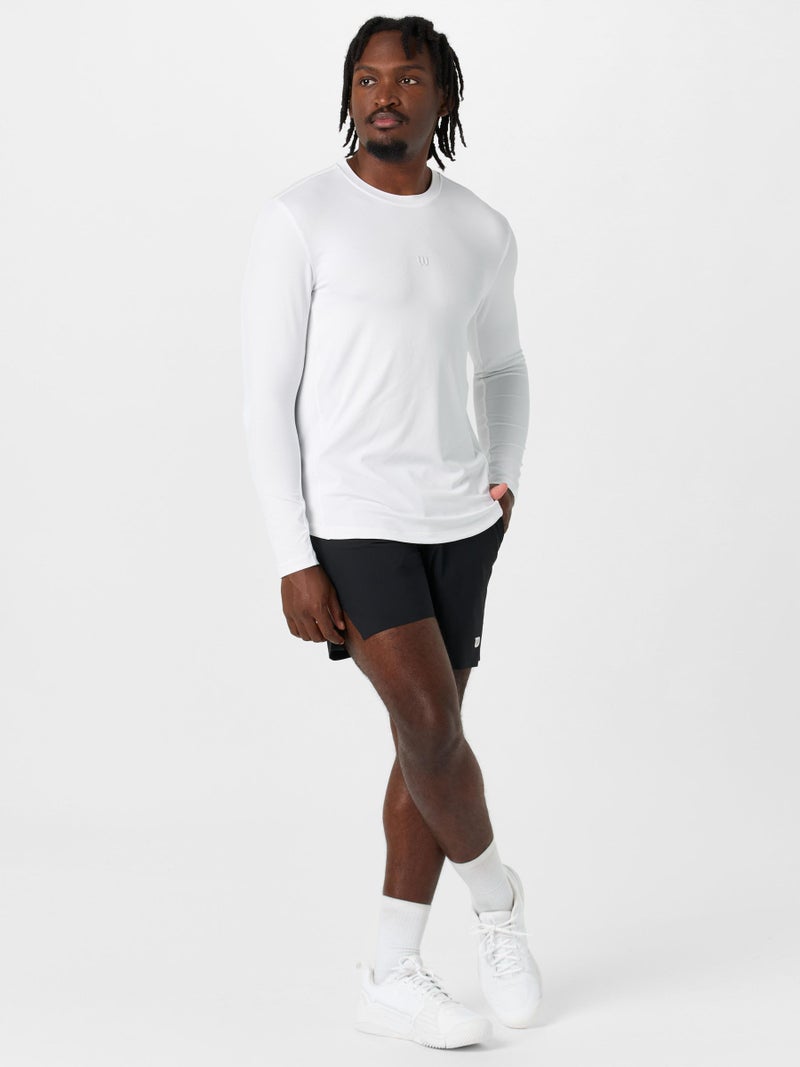 Wilson Men's Core Everyday Performance LS - White